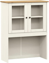 Load image into Gallery viewer, vidaXL Dessus de Commode Vigo Blanc 78x30x100 cm Bois Massif de pin, étagère supérieure de Commode, Dessus de Commode de Cuisine, Rangement de Cuisine
