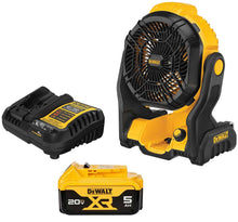 Load image into Gallery viewer, DeWalt Indoor or Outdoor Yellow Jobsite Fan | DCE512P1