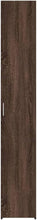Load image into Gallery viewer, vidaXL Buffet Haut chêne Marron 30x42,5x185 cm Bois d'ingénierie, Buffet, Armoire de Rangement, Panneau latéral, Armoire, Armoire latérale