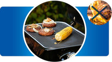 Load image into Gallery viewer, Attitude2go,Barbecue de Table  Faible fume,BBQ Portable, Couvercle,thermomtre,et Grille en Fonte,Alimentation : Cartouche de gaz CV 470 Plus,Gris