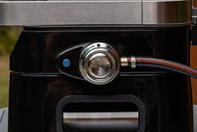 Load image into Gallery viewer, Attitude2go,Barbecue de Table à Faible fumée,BBQ Portable,à Couvercle,thermomètre,et Grille en Fonte,Alimentation : Cartouche de gaz CV 470 Plus,Gris