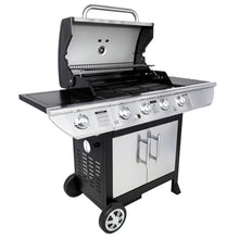 Load image into Gallery viewer, Barbecue au gaz BRISBANE - 4 brûleurs 14kW + réchaud Somagic -